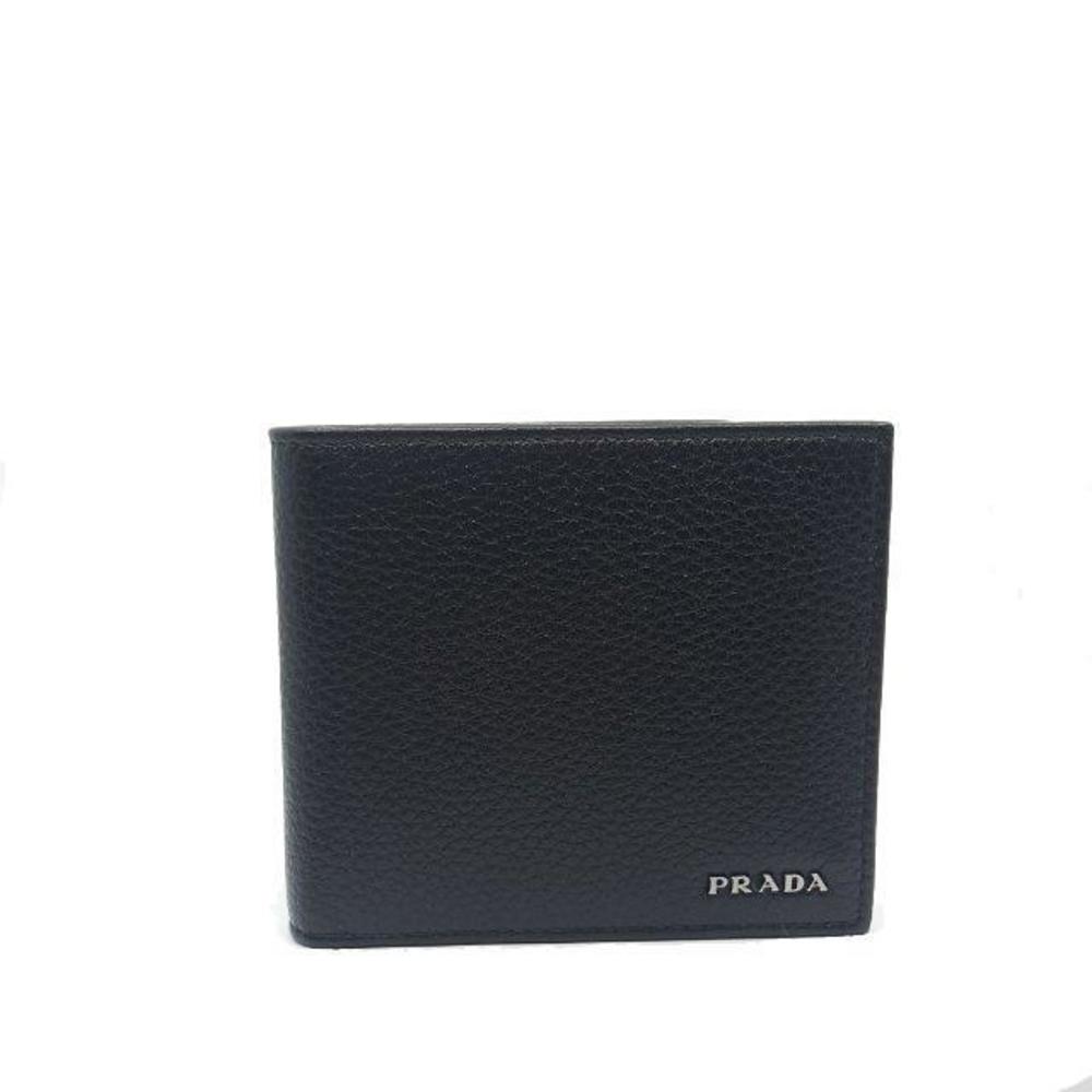 Prada Portaf. Orizzontale Nero Black Vitello Grain Leather - Picture 3 of 11
